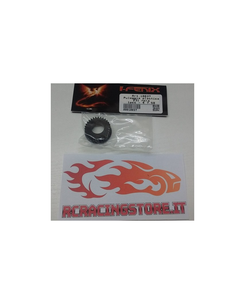 Puleggia plastica Z31 nera