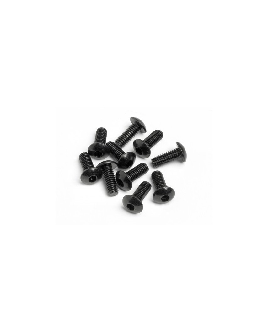 Viti testa bombata 3x10 10pz