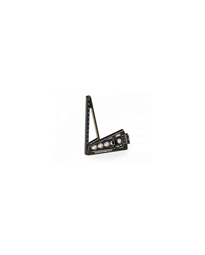 Arrowmax - Misuratore camber per 1/8 BLACK GOLDEN