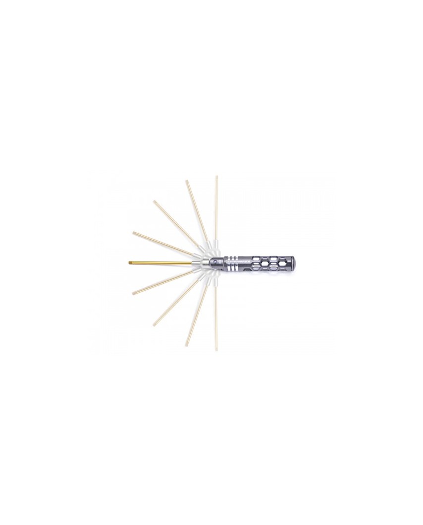 Chiave a brucola 3 X 100MM Honeycomb