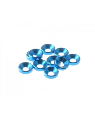 Rondelle alluminio 3MM anodizzate TAMIYA-Blue (10 pz.)